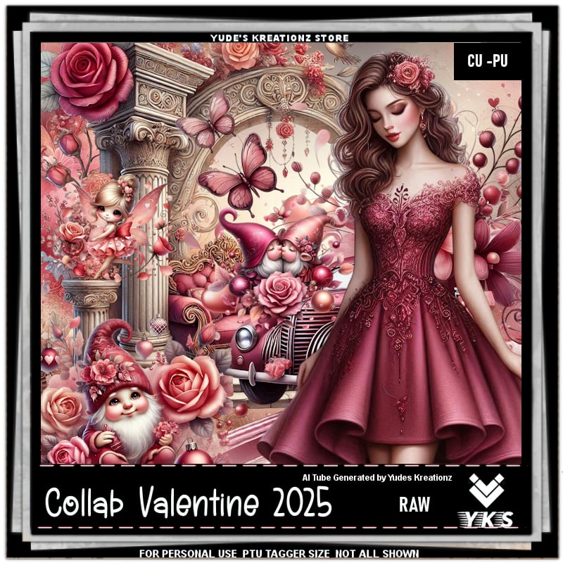 Render Art and Scrap World Valentine 2025